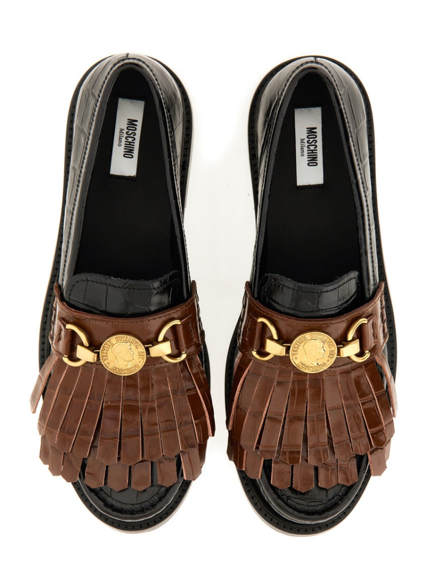 Black Leather Loafers 6