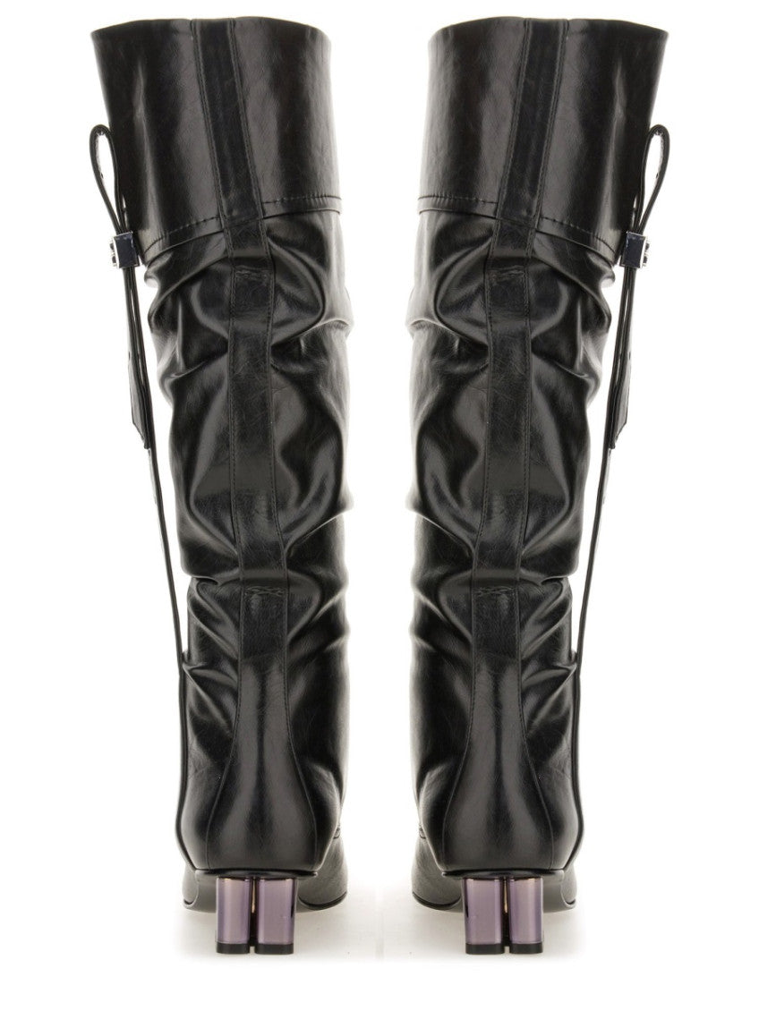 Black Slouchy Boots 4