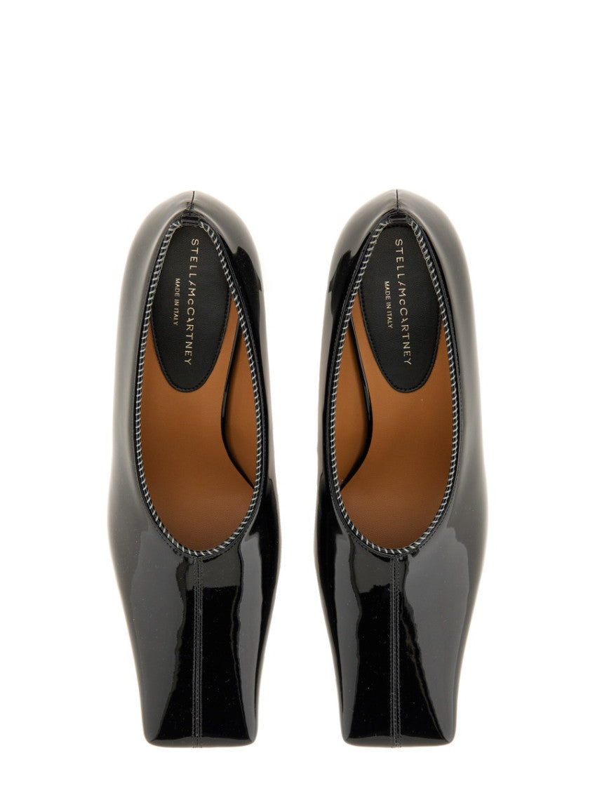 Black Leather Pumps 6