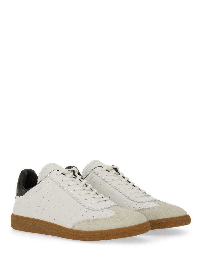 White Lace up Sneakers 2