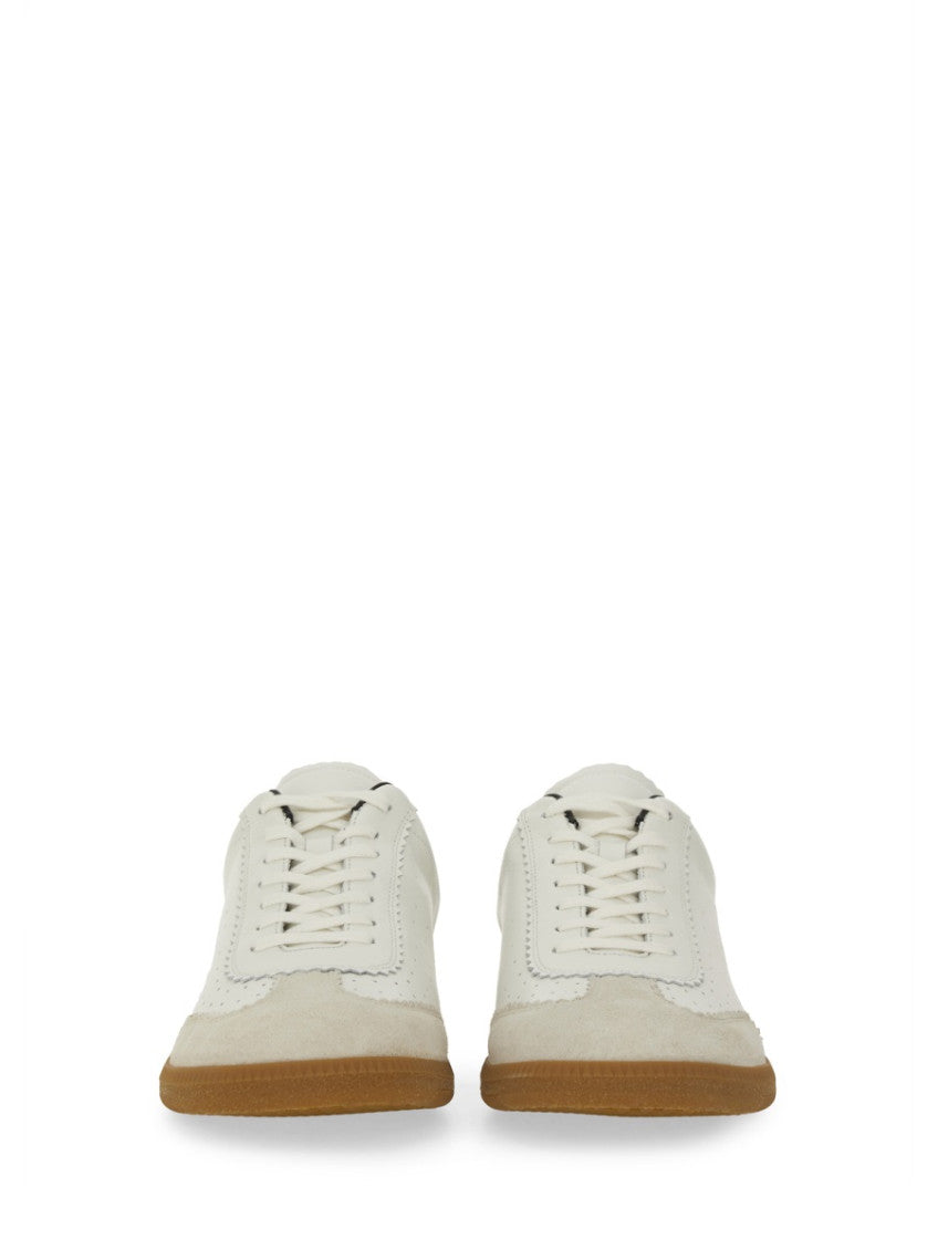 White Lace up Sneakers 4