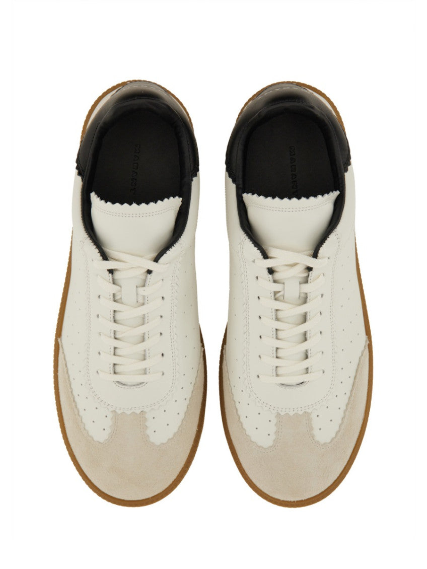 White Lace up Sneakers 6
