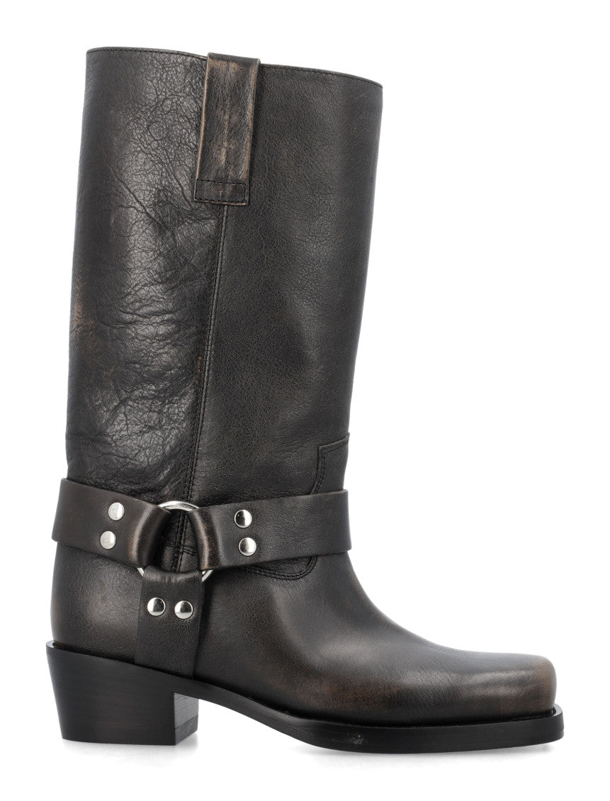 Black Leather Boots 1