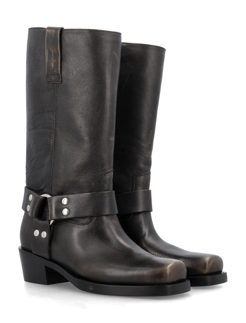 Black Leather Boots 2