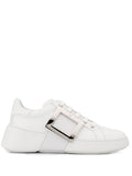 White Leather Sneakers 1