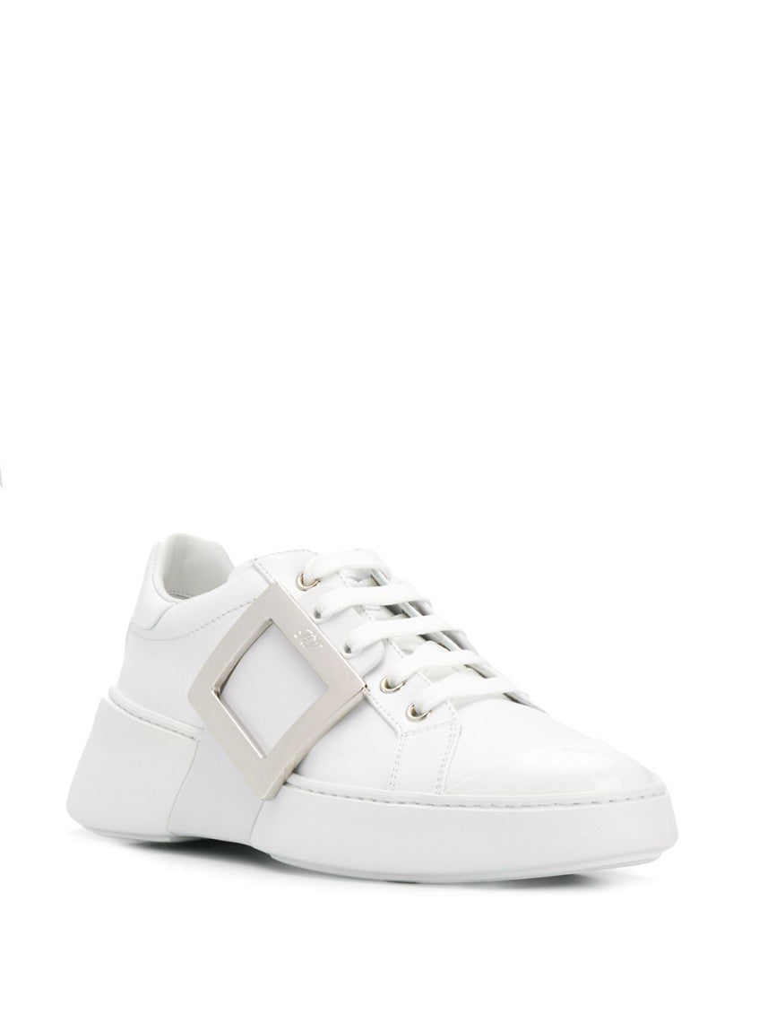 White Leather Sneakers 3
