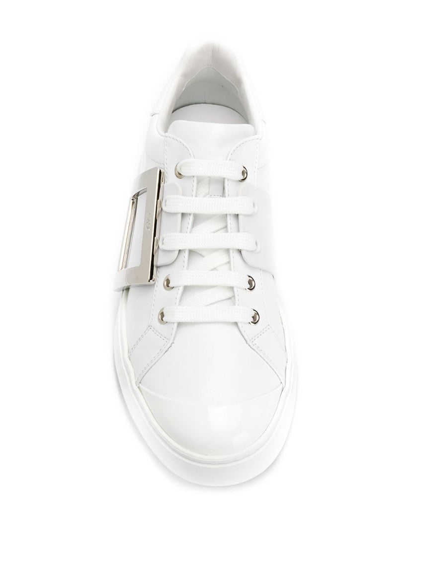 White Leather Sneakers 4