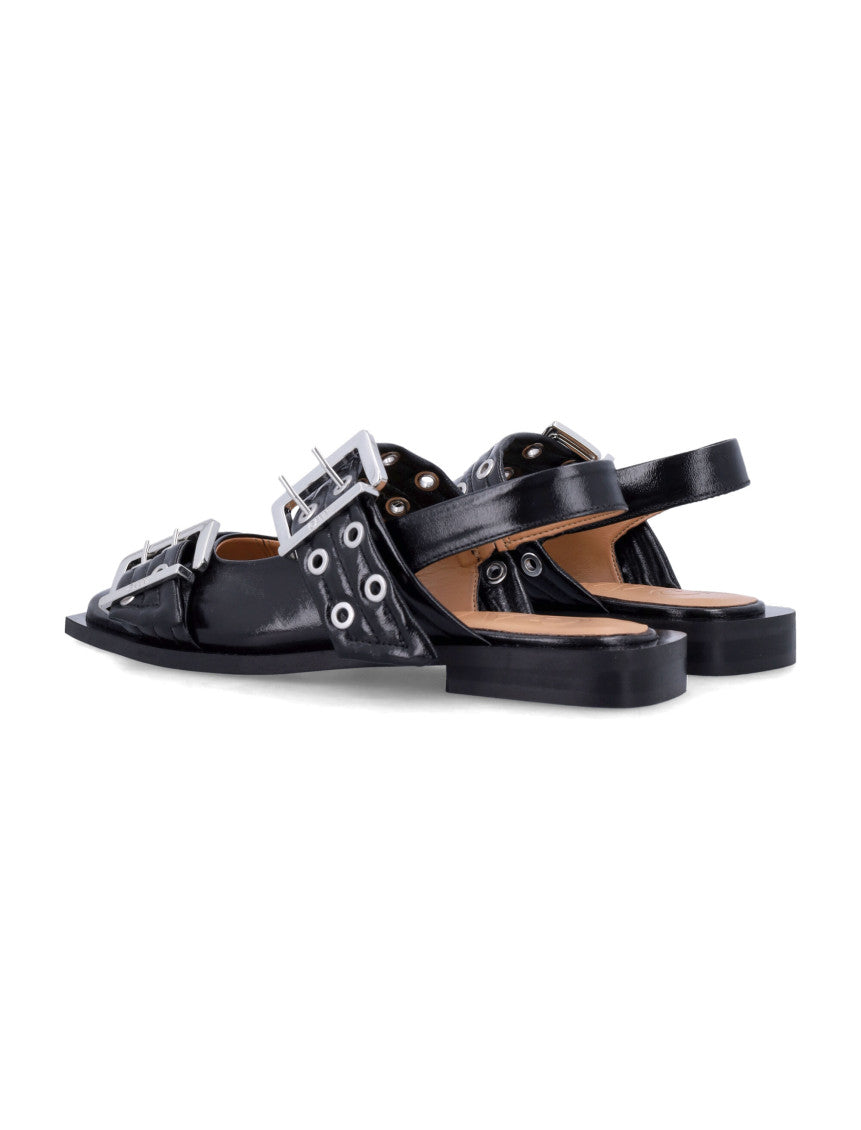 Black Pointed Toe Ballet Flats 4