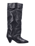 Black Leather Boots 1