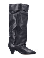 Black Leather Boots 1
