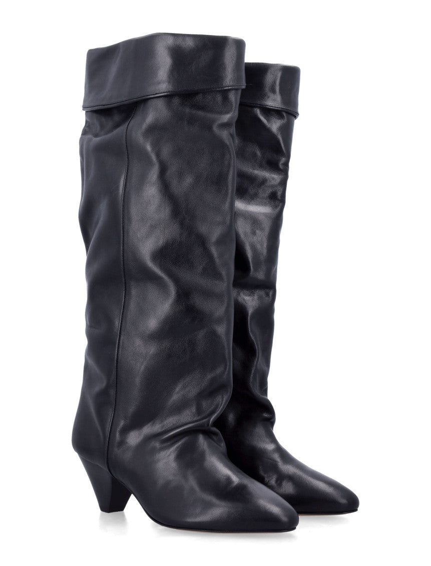 Black Leather Boots 2