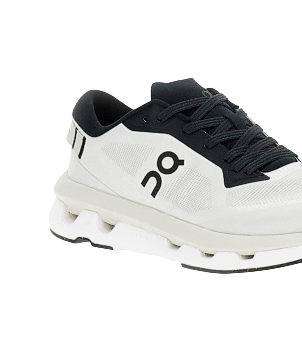BlackWhite Logo Sneakers 4