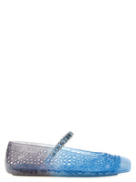 Blue Color Block Ballet Flat 1