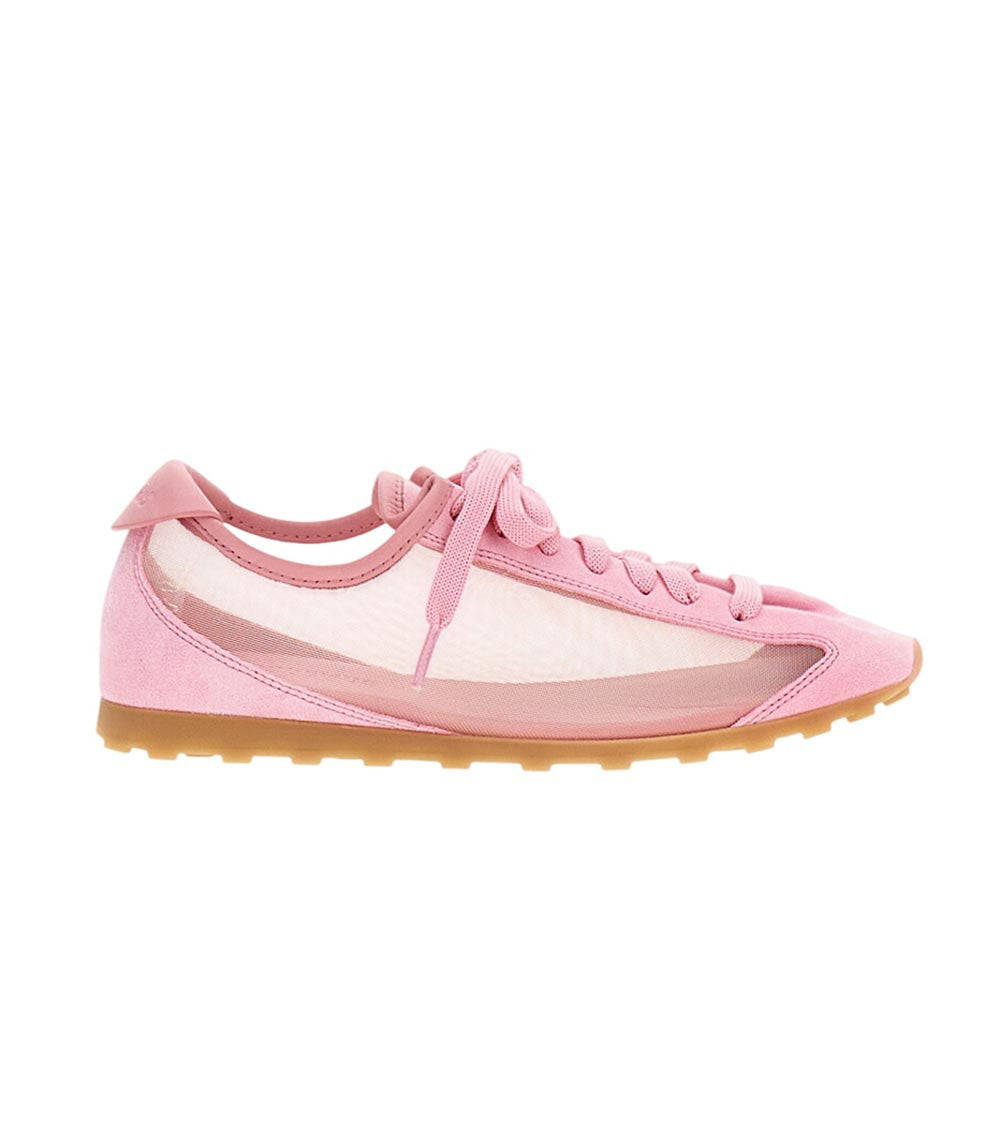 Light Pink Solid Sneaker 1