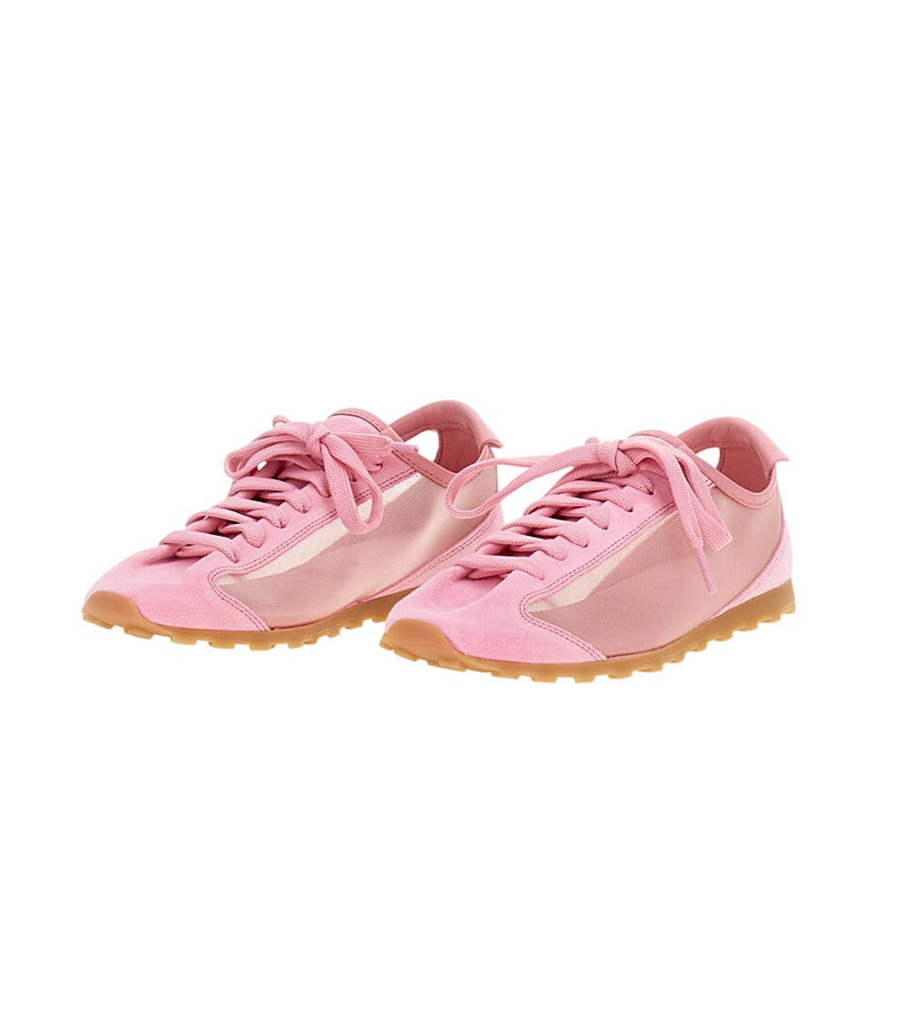 Light Pink Solid Sneaker 2