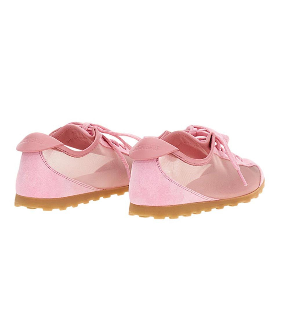 Light Pink Solid Sneaker 3