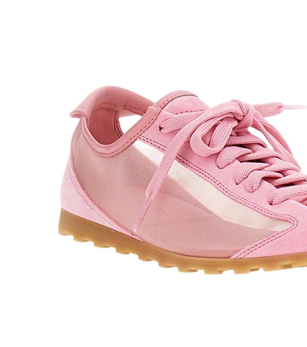 Light Pink Solid Sneaker 4