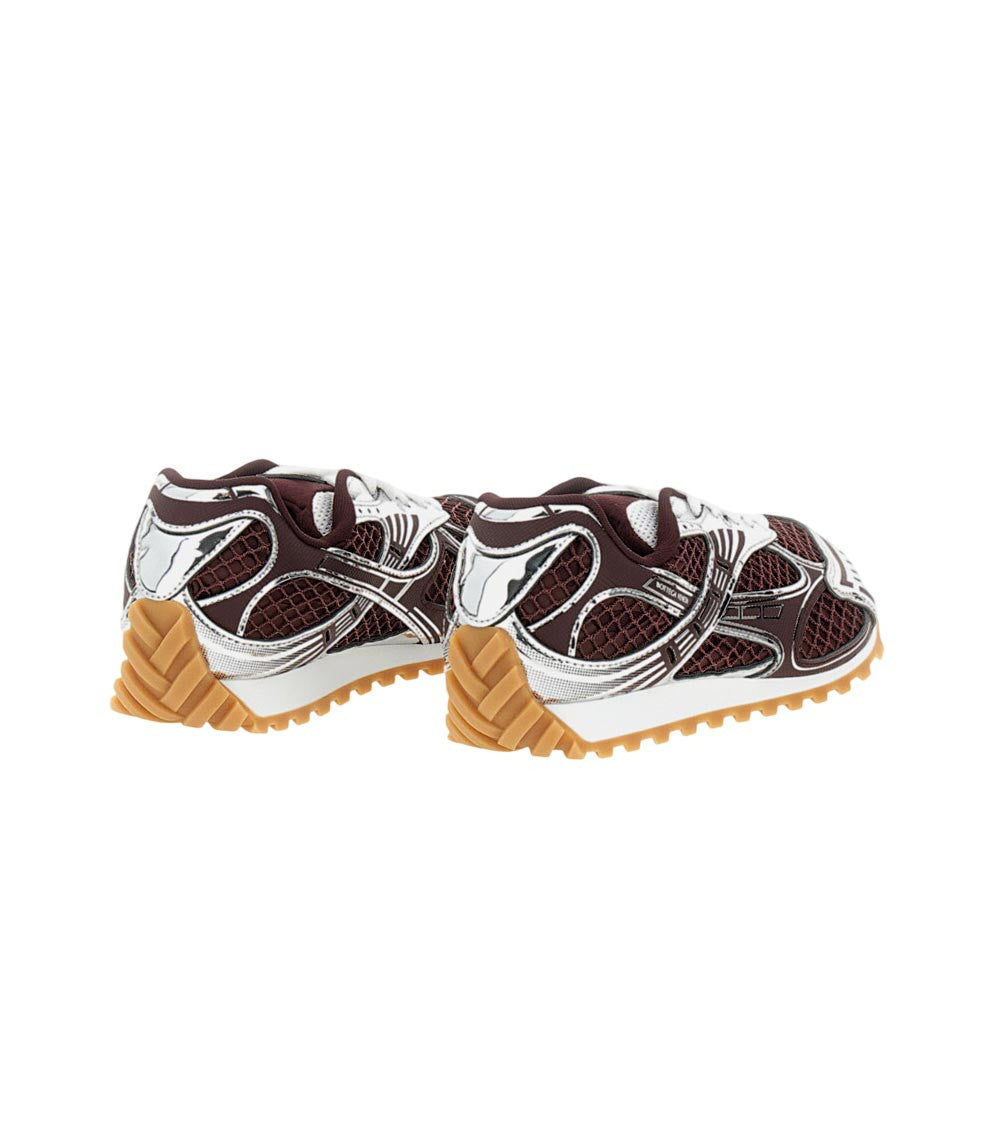 Red Woven Sneakers 3
