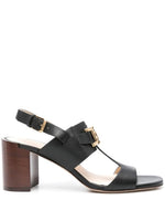 Black Open Toe Heels 1