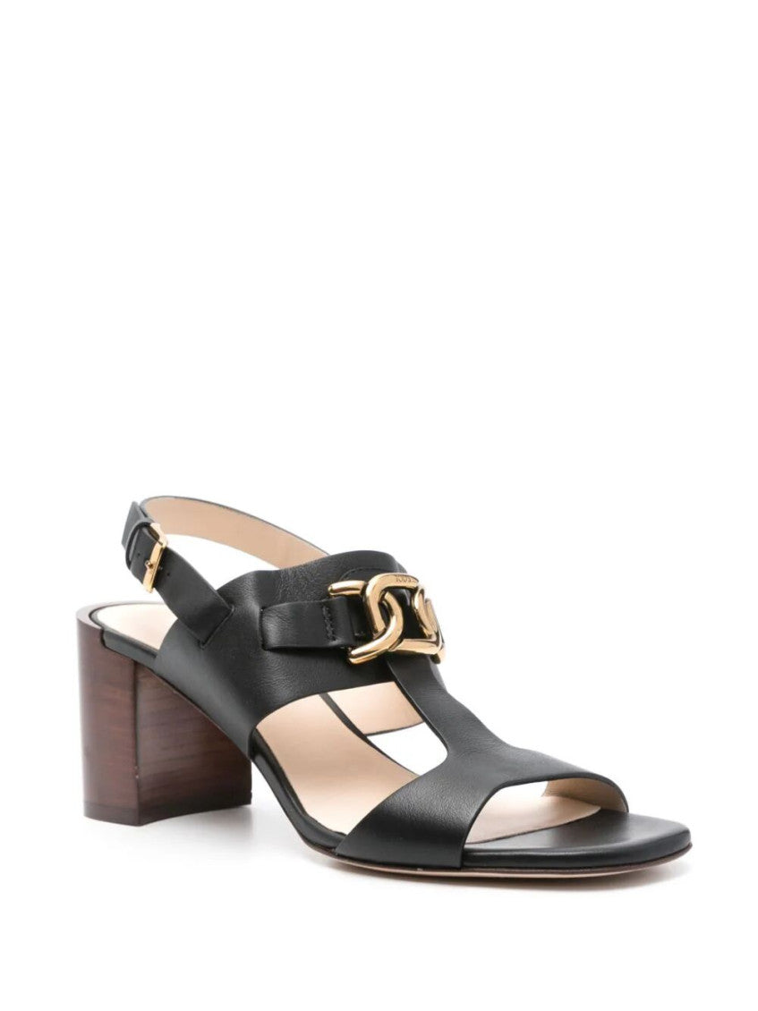 Black Open Toe Heels 3