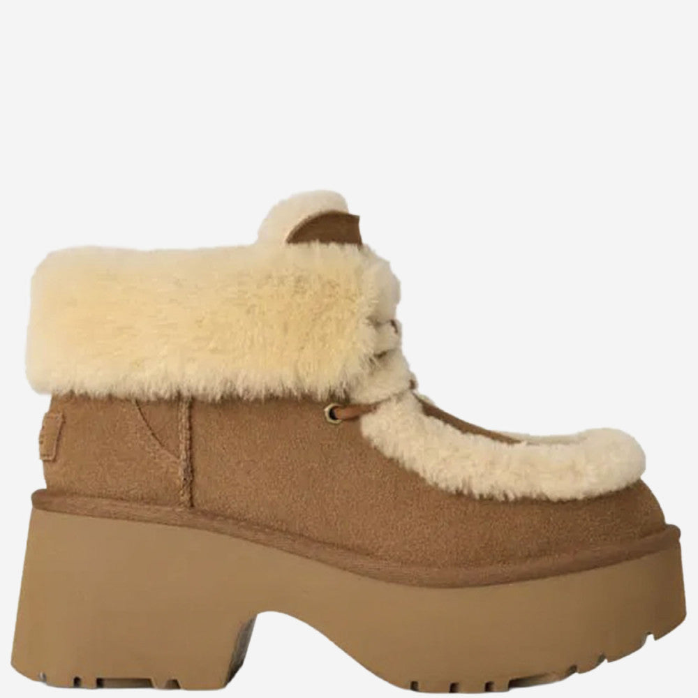 Brown Lace-up Boots 1