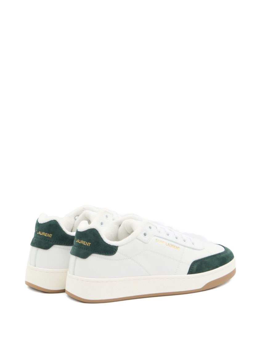 White Lace Up Sneakers 3