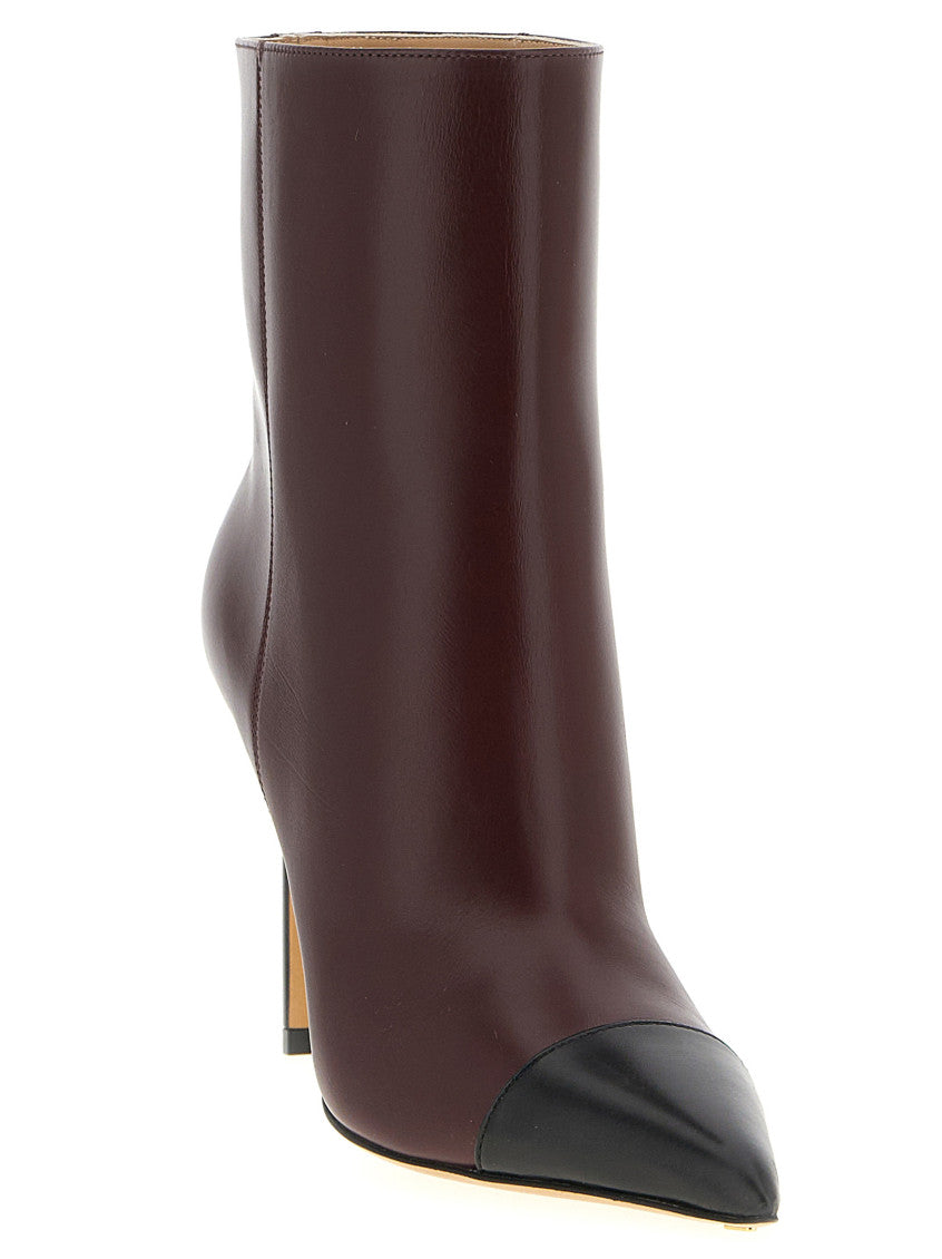 Maroon Ankle Boots 2