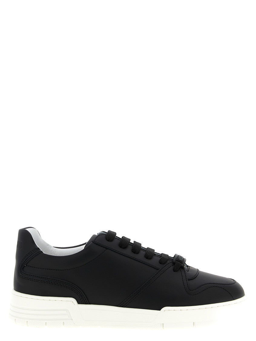 Black Lace Up Sneakers 1