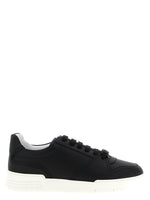 Black Lace Up Sneakers 1