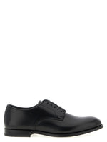 Black Leather Lace Up Shoes 1