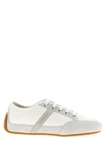 White Lace Up Sneakers 1