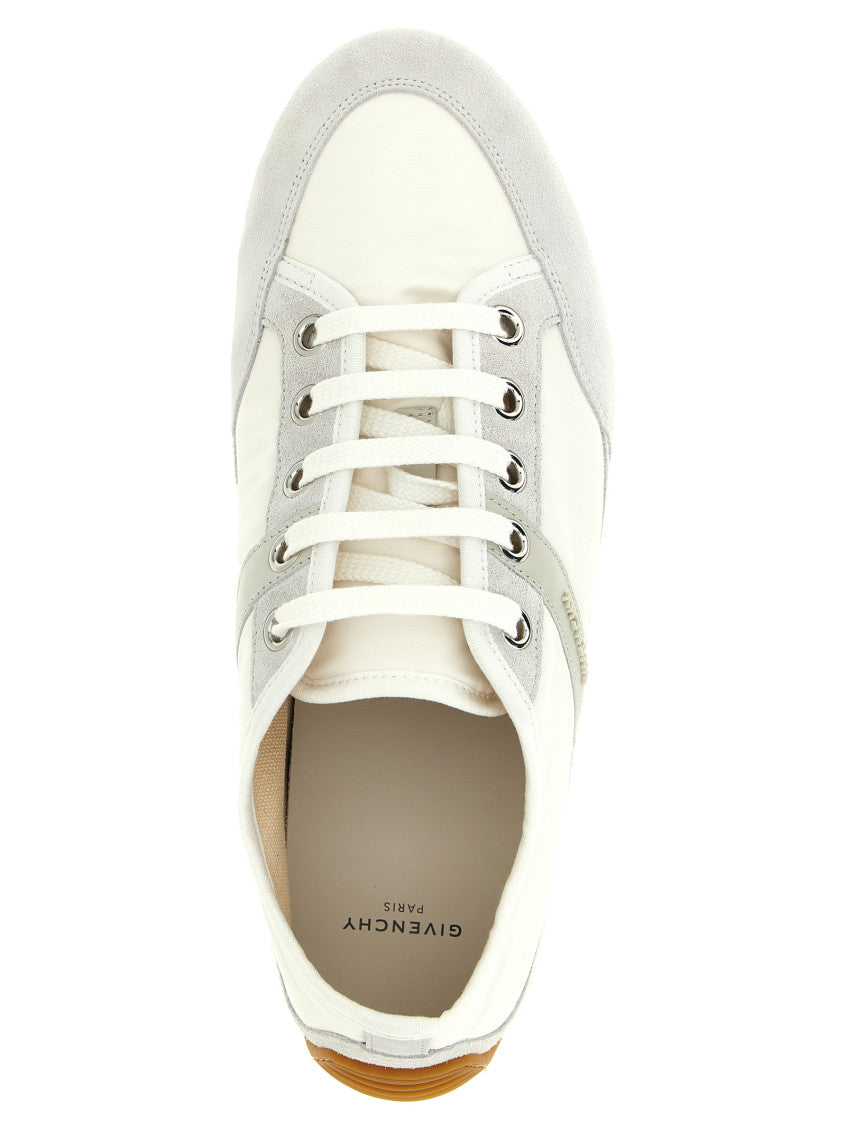 White Lace Up Sneakers 4
