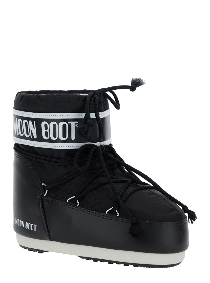 Black Logo Boots 2