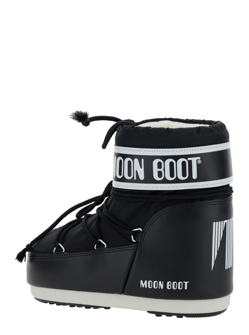 Black Logo Boots 3