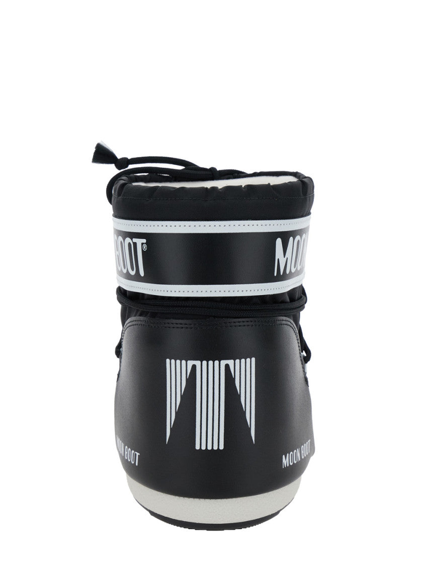 Black Logo Boots 4