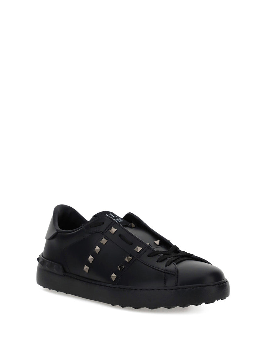 Black Rockstud Sneakers 1