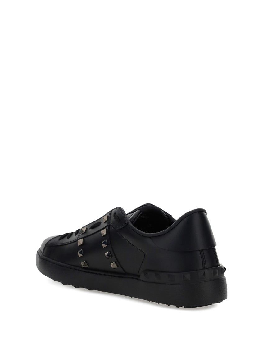 Black Rockstud Sneakers 3