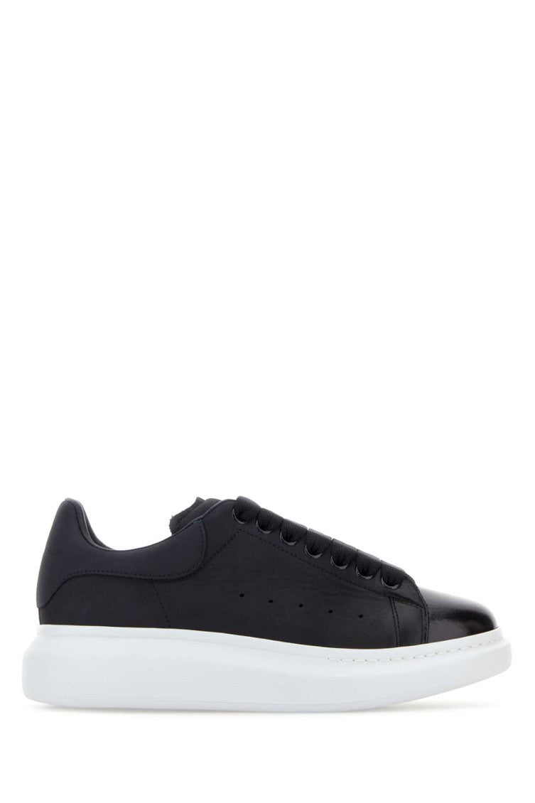 Black Leather Sneakers 2