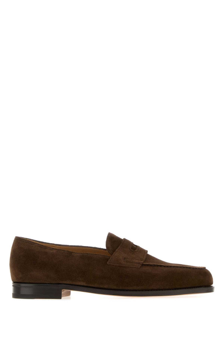 Brown Suede Lopez Loafers 1