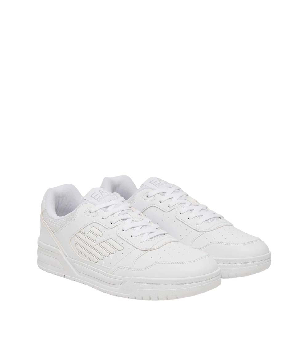 White Logo Sneakers 2