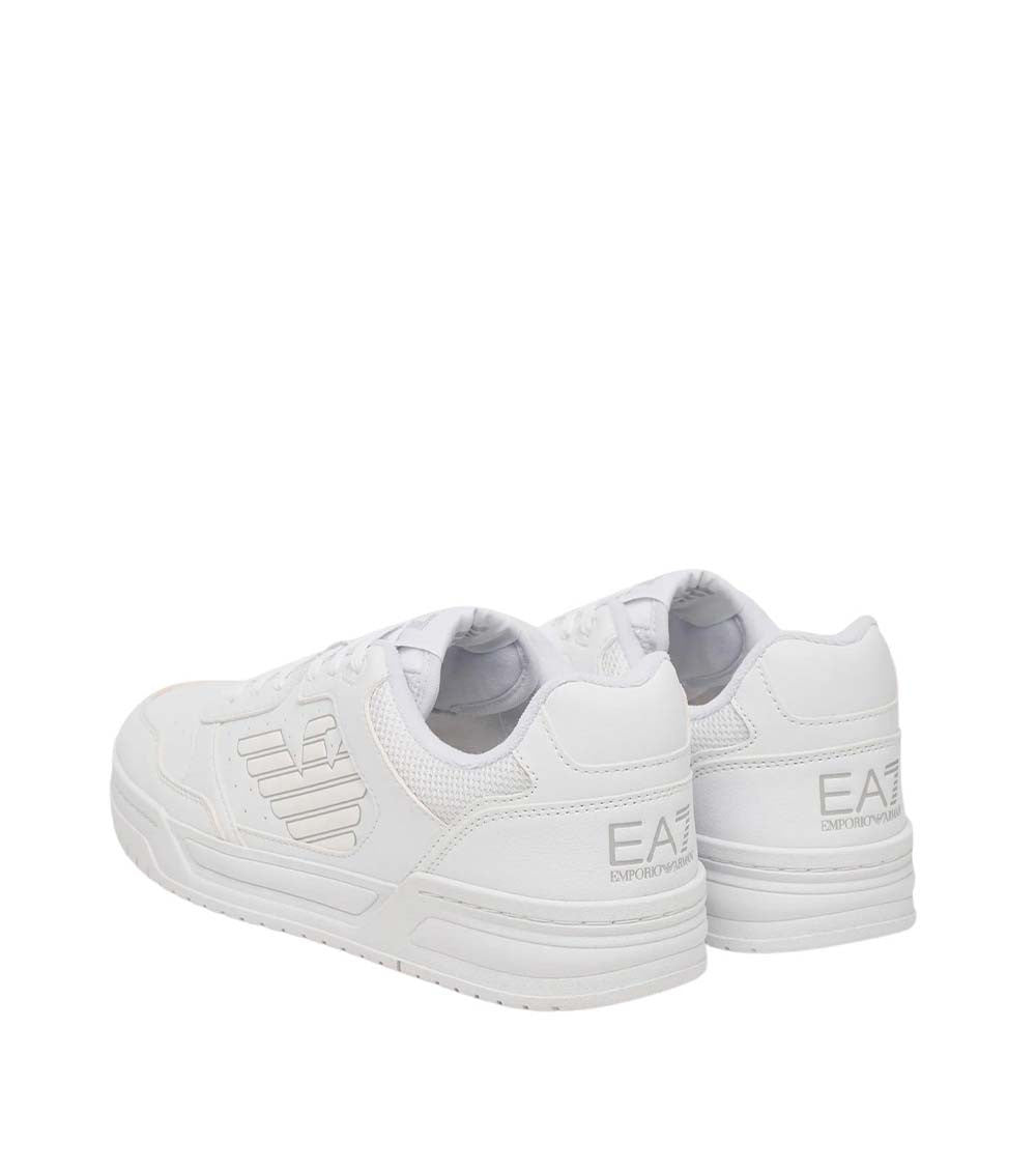 White Logo Sneakers 3