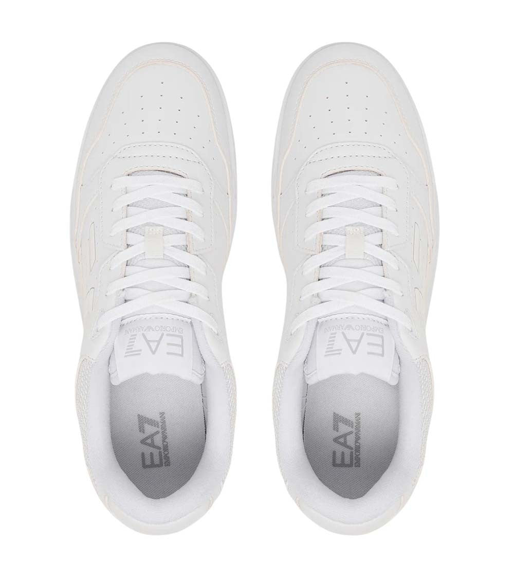 White Logo Sneakers 5