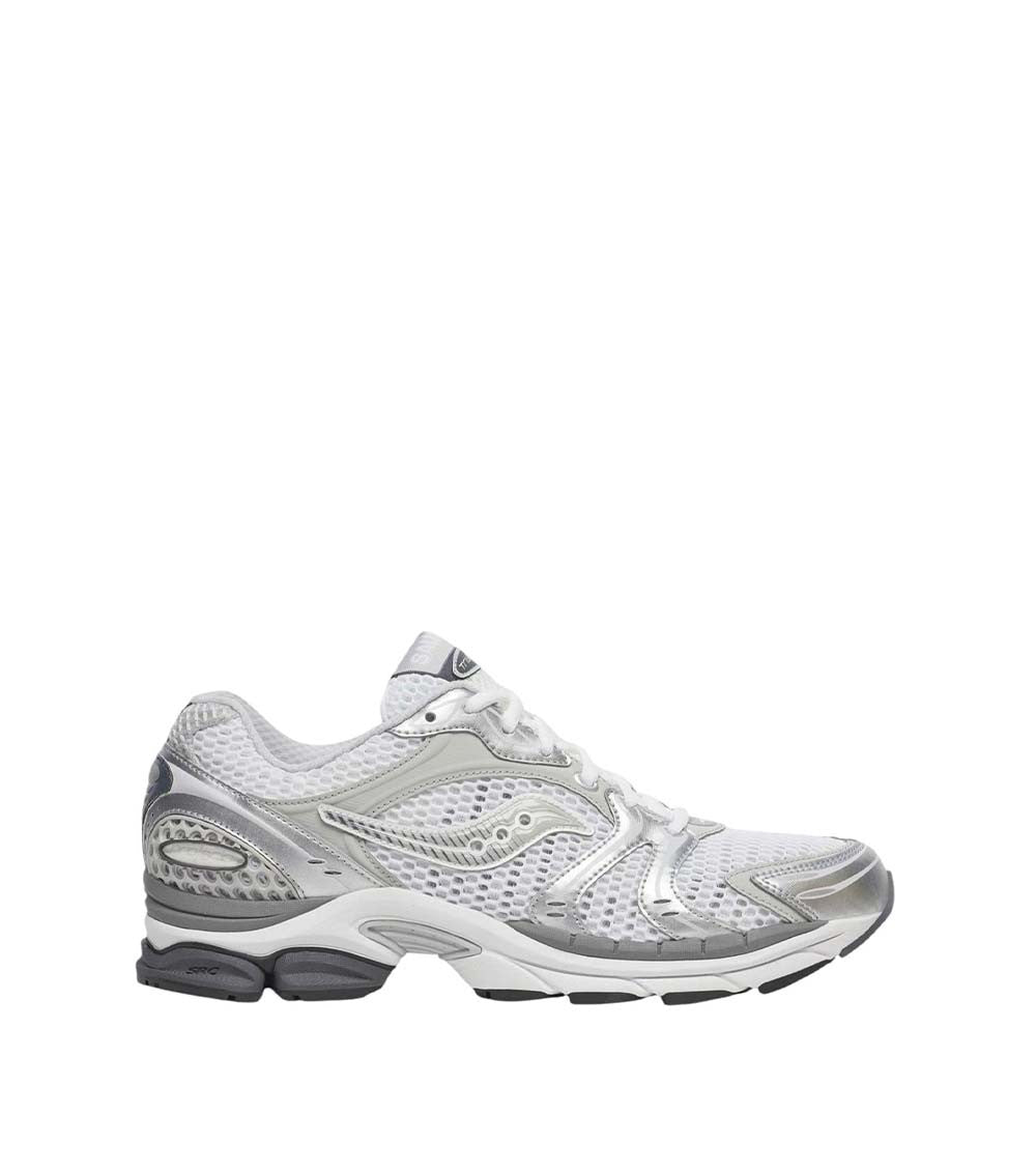 White ProGrid Triumph-4 Sneakers 1
