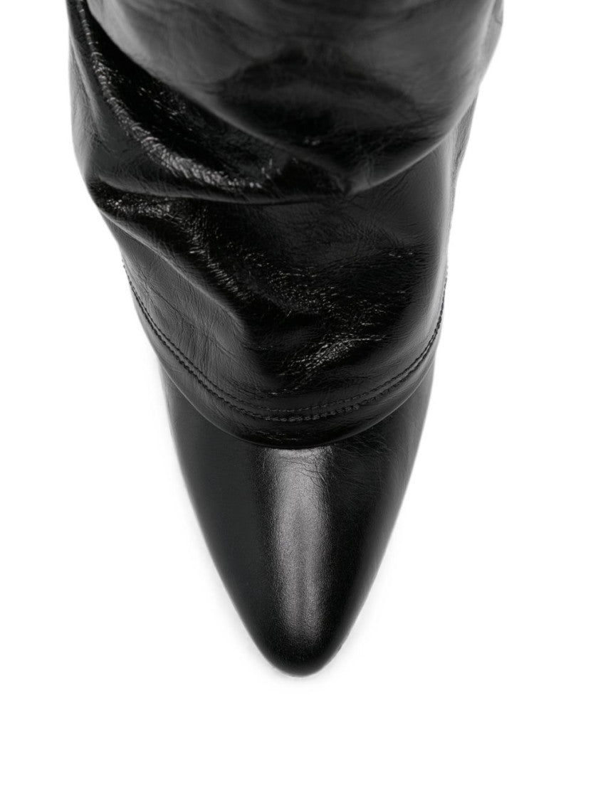 Black Pointed-toe Boots 3