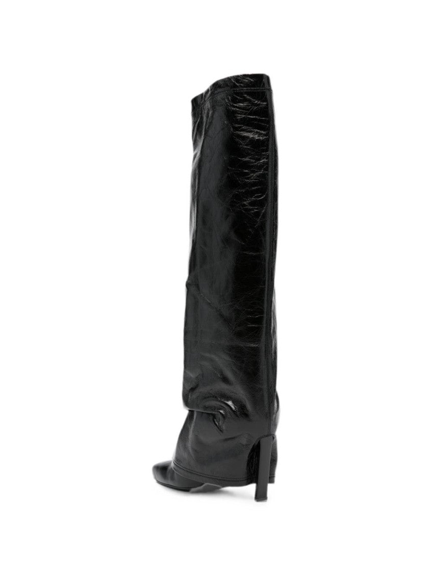 Black Pointed-toe Boots 4
