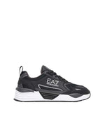 Black Side-Logo Sneakers 1