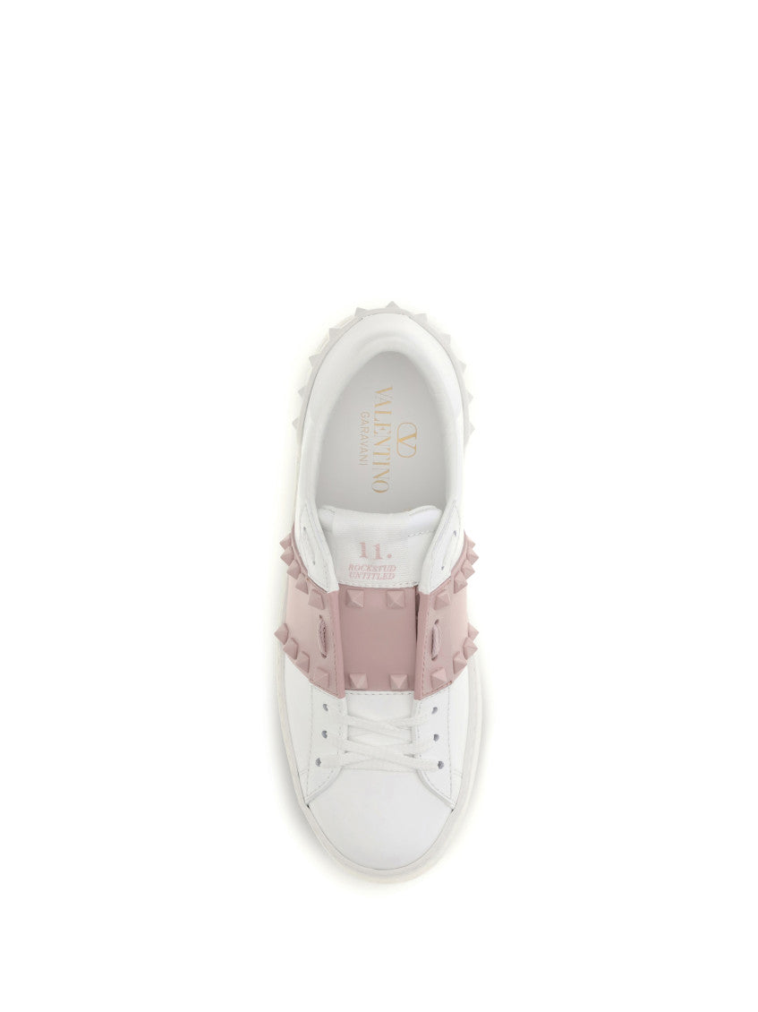 White Rockstud Sneakers 4