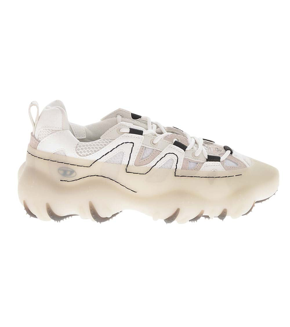 White Low-Top Sneakers 1