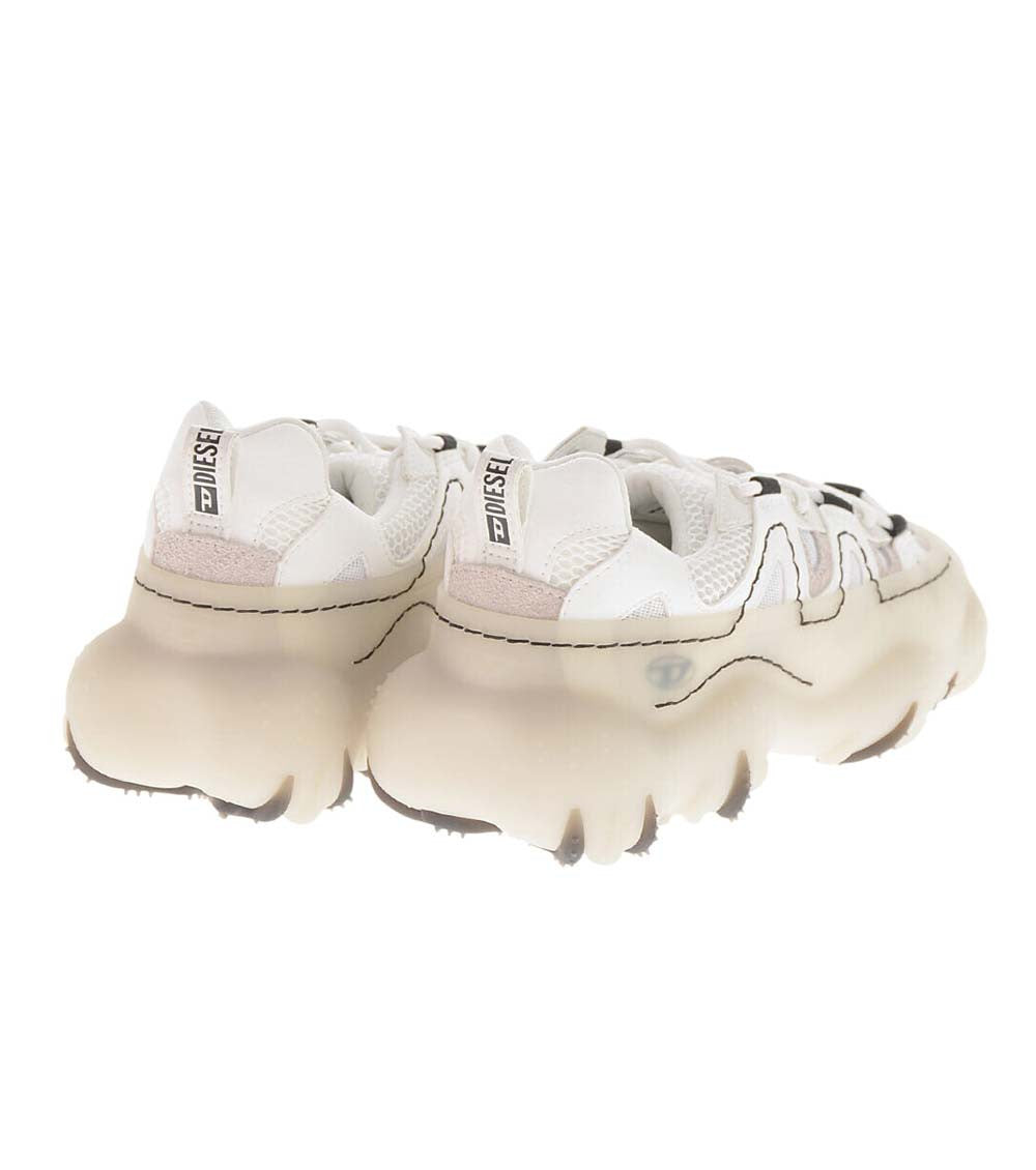 White Low-Top Sneakers 3