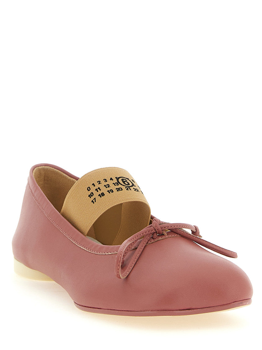Pink Anatomic Numeric Ballet Flats 2